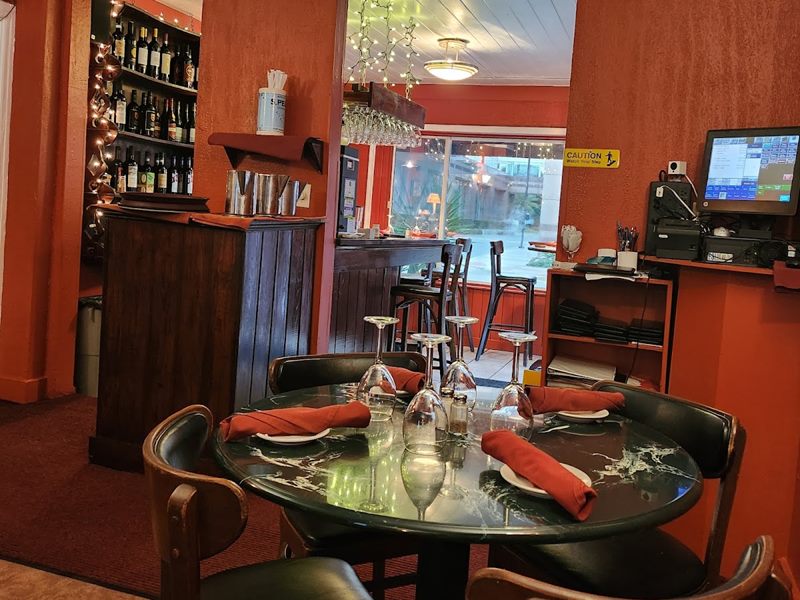 Café Trastevere Italian Restaurant interior